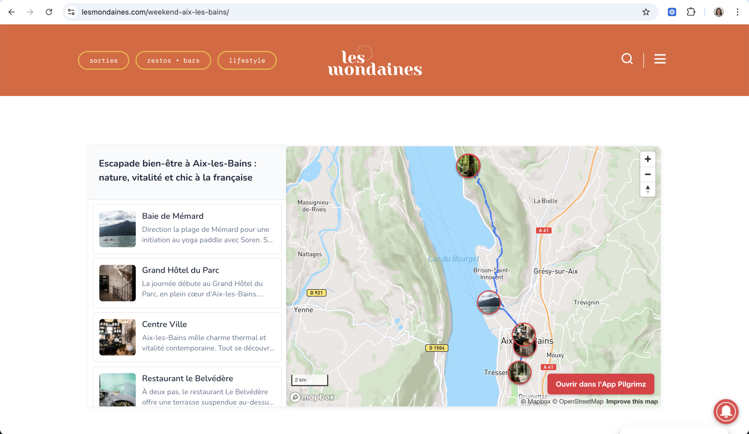 Les Mondaines prolongent l’expérience de leurs lecteurs grâce à Pilgrimz